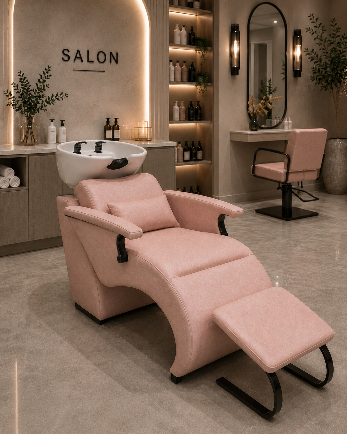 The Milano Backwash – Blush & Noir
