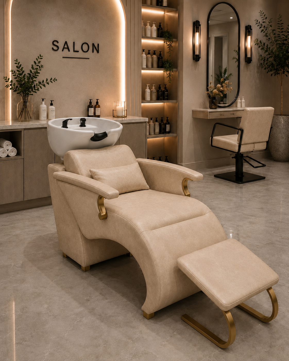 The Milano Backwash – Cashmere & Brass