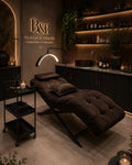 The Roma Velour Treatment Bed – Espresso & Noir